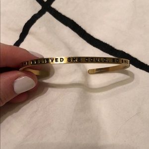 Mantraband - “She Believed She Could So She Did”